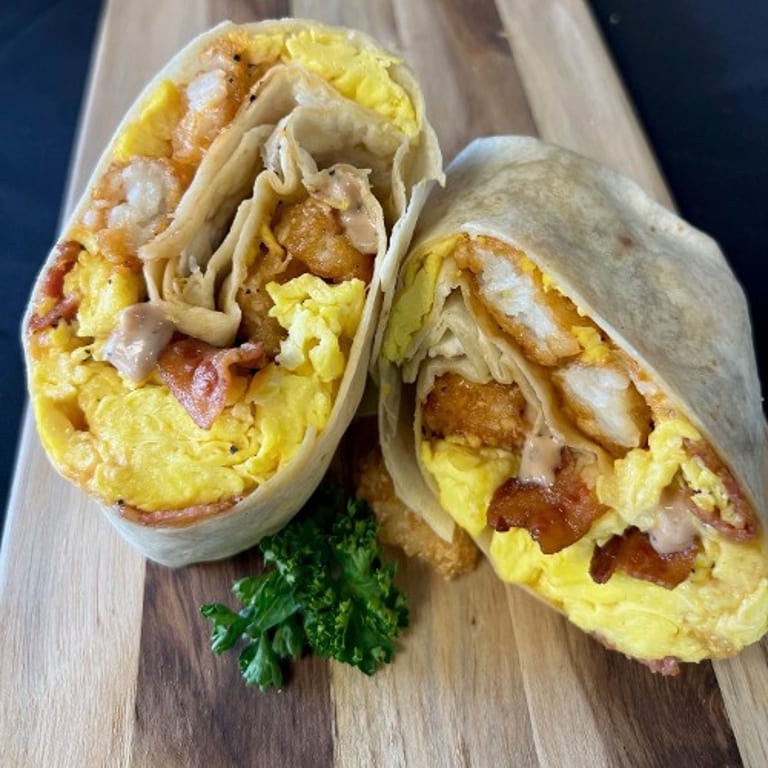 Delicious Breakfast Burrito