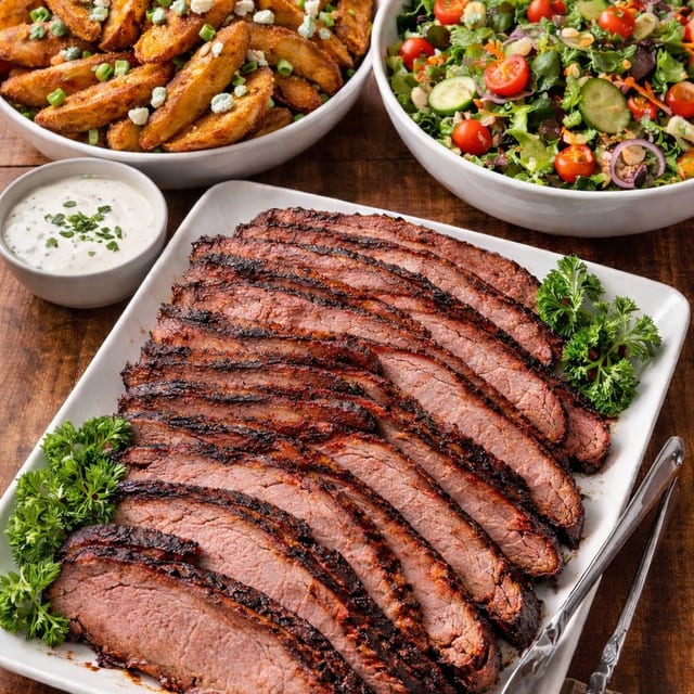 March Lunch Special Brisket Meal.