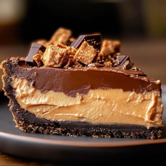 Chocolate Peanut Butter Pie.