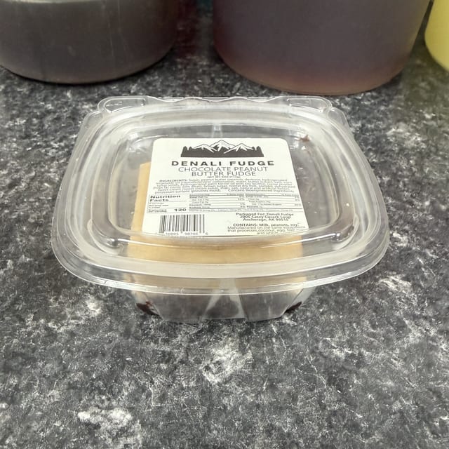 Denali Fudge Peanut Butter Chocolate.