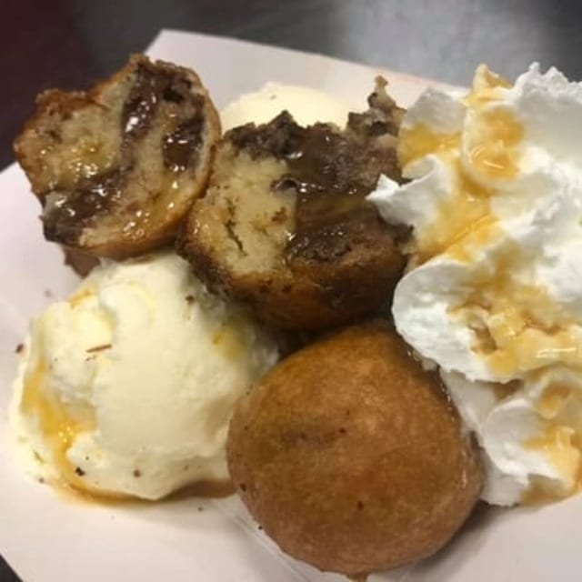 Deep Fried Cookie Dough.