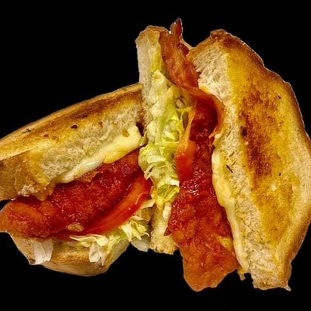 Buffalo Grilled Sandwich.