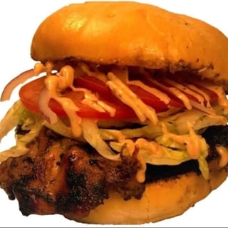 Huli Huli Chicken Grilled Burger