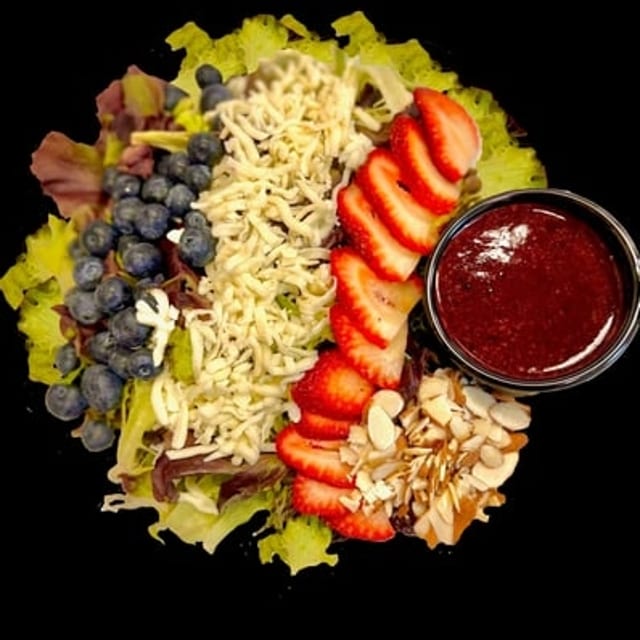 Red, White & Blue Salad.
